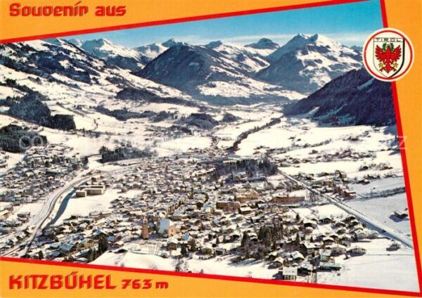 Kitzbuehel Tirol Fliegeraufnahme