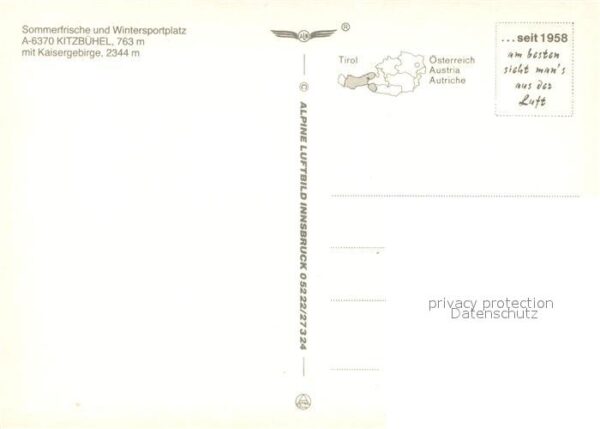 Kitzbuehel Tirol Fliegeraufnahme – Bild 2