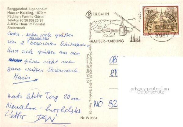 Haus Ennstal Berggasthof Jugendheim Hauser-Kaibling – Bild 2