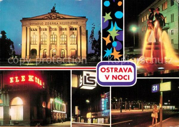 Ostrava v Noci