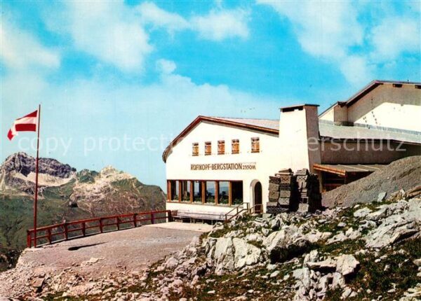 Lech Vorarlberg Restaurant der Rüfikopf-Seilbahn
