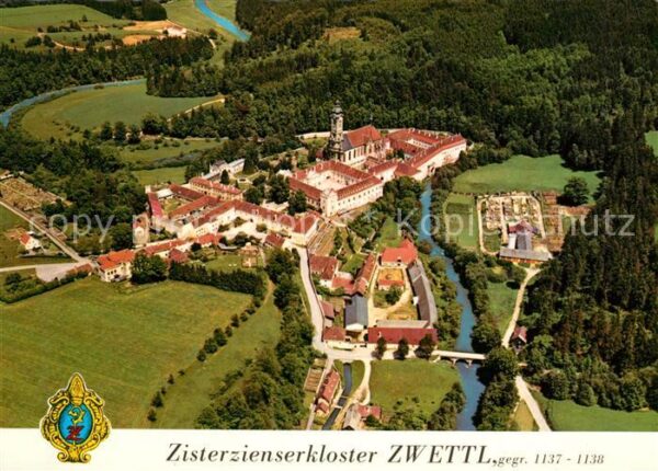 Zwettl Rodl Fliegeraufnahme Zisterzienserkloster Zw