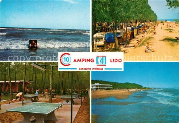 Cavallino Venezia Camping am Meer Tischtennis