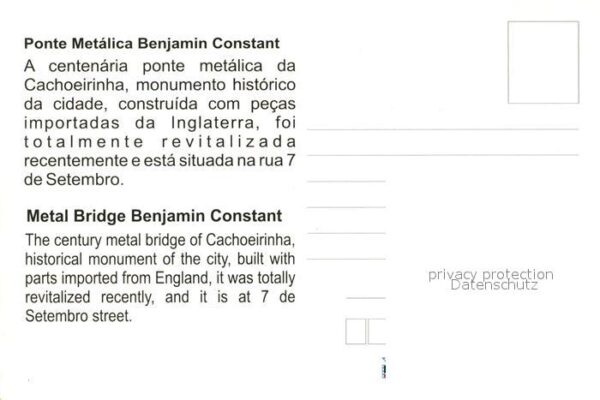 Cachoeira Ponte Metalica Benjamin Constant bei Na – Bild 2