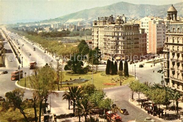 Barcelona Cataluna Plaza Calvo Sotelo
