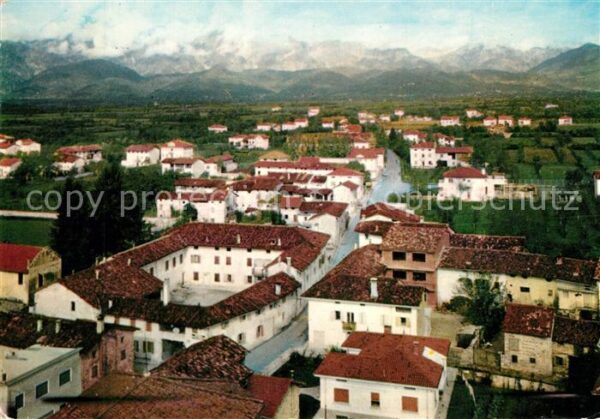 arba Fliegeraufnahme con le Prealpi