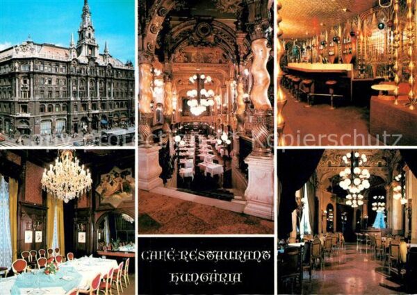 Budapest Cafe Restaurant Hungaria Lenin-Körut