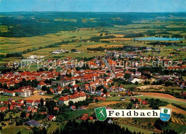 Feldbach Steiermark Fliegeraufnahme an der Raab