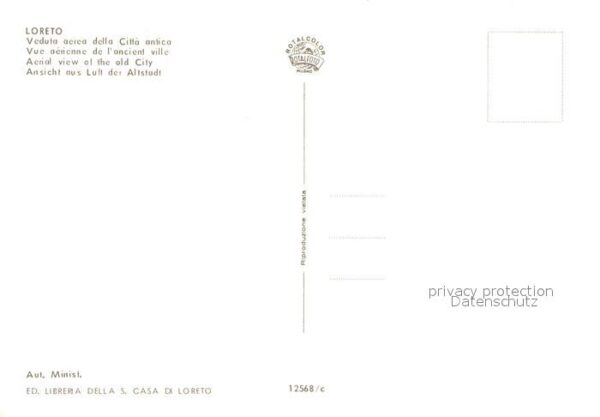 Loreto Ancona Fliegeraufnahme Citta antica – Bild 2