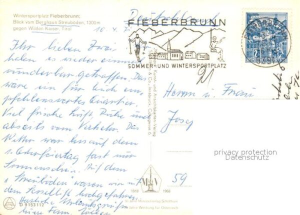 Fieberbrunn Tirol Berghaus-Streuboden Skigebiet – Bild 2