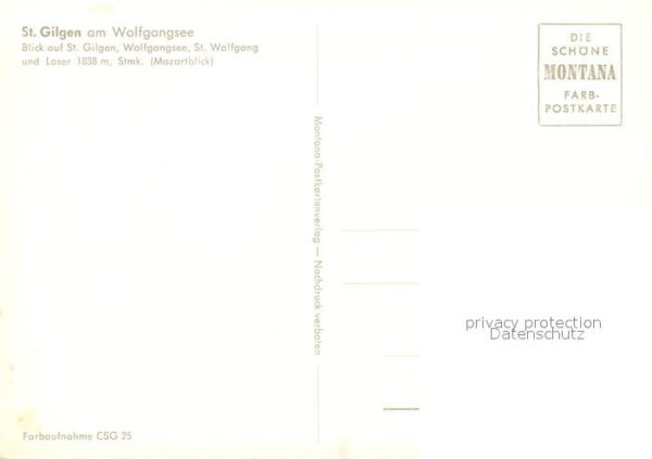St Gilgen Salzkammergut Fliegeraufnahme Wolfgangsee – Bild 2