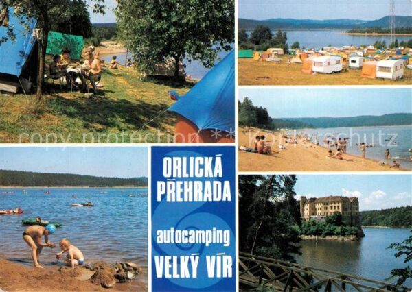 Orlicka Prehrada Autocamping Velky Vir Strand