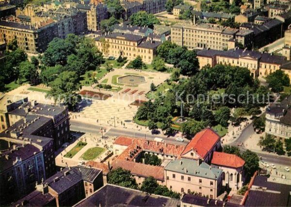Lublin Lubelskie Fliegeraufnahme Plac Litewski