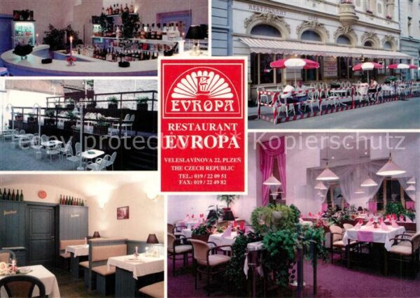 Plzen Pilsen Restaurant Europa