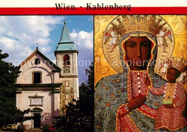 Wien Kahlenberg St. Josefskirche und Gnadenb