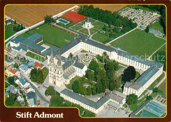 Admont Steiermark Fliegeraufnahme Stift