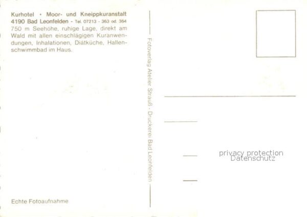 Bad Leonfelden Kurhotel Schwimmbad – Bild 2