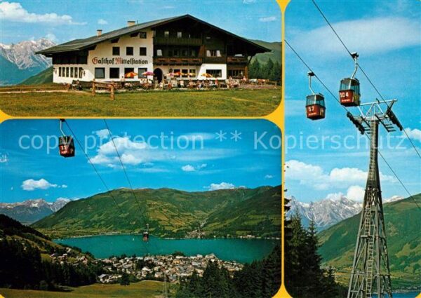 Zell See Gasthof Mittelstation Seilbahn
