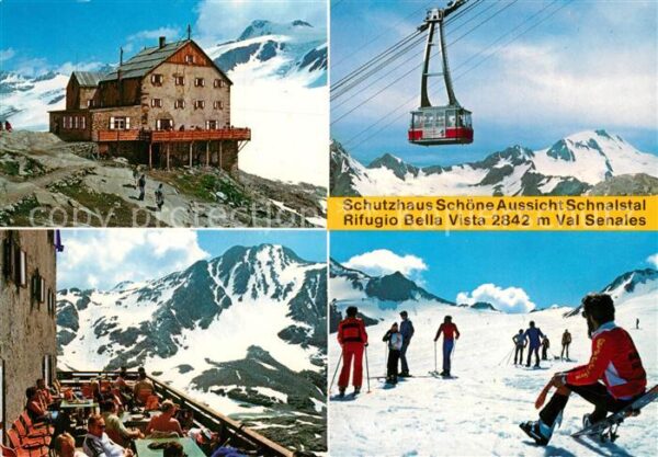 Schnalstal Schutzhütte Schöne Aussicht Rifugio Vel