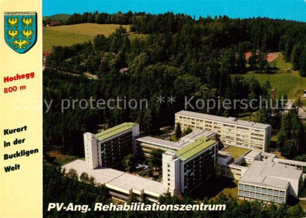 Hochegg Fliegeraufnahme Rehazentrum Pensionsver