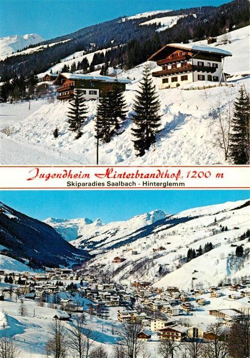 Hinterglemm Saalbach Jugendheim Hinterbrandthof Skigebiet-Sa