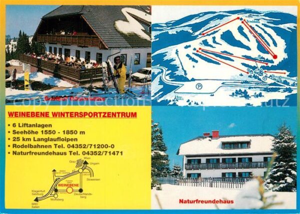 Obergoesel Wolfsberg Göslerhütte Naturfreundehaus Skigebiet