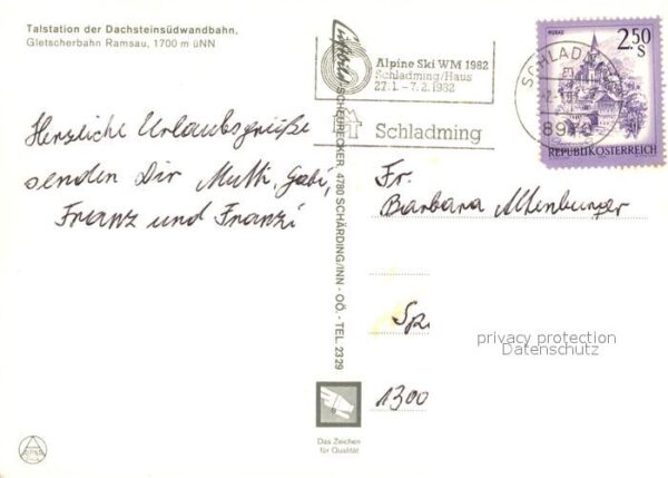 Ramsau Dachstein Steiermark Talstation der Dachsteinsüdwandbahn – Bild 2