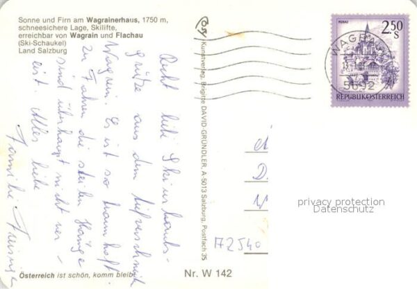 Wagrain Salzburg Skiparadies Wagrainerhaus Fliegeraufnah – Bild 2