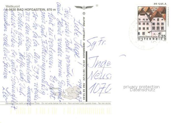 Bad Hofgastein Fliegeraufnahme – Bild 2