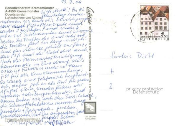 Kremsmuenster Benediktinerstift Kremsmünster Fliegera – Bild 2