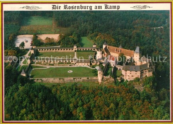 Rosenburg-Kamp Fliegeraufnahme Rosenburg
