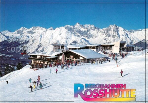 Seefeld Tirol Bergbahnen Rosshütte Skigebiet