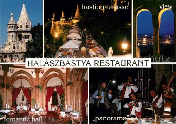 Budapest Restaurant Halaszbastya Bastion-Terrass