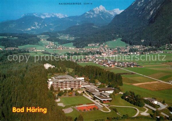 Bad Haering Tirol Fliegeraufnahme Rehazentrum Häring Kais