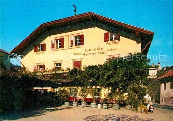 Bozen Suedtirol Gasthof Goldenes Kreuz