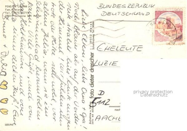 Schenna Meran Pension Laurin Panorama – Bild 2