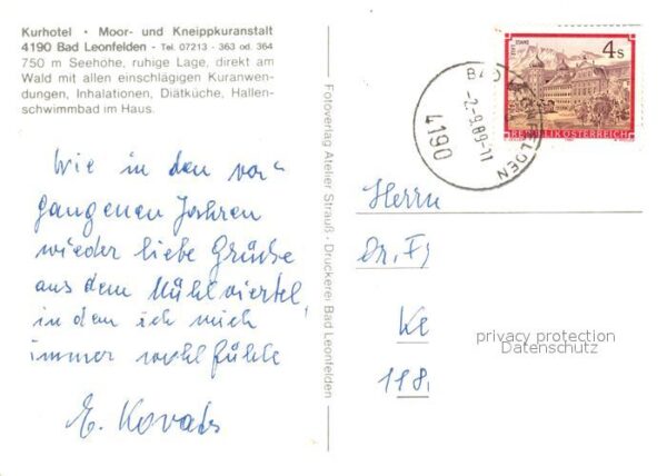 Bad Leonfelden Kurhotel Hallenbad – Bild 2