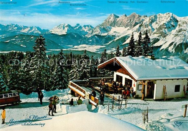Schladming Obersteiermark Jausenstüberl Tauernblick mit Dachstein