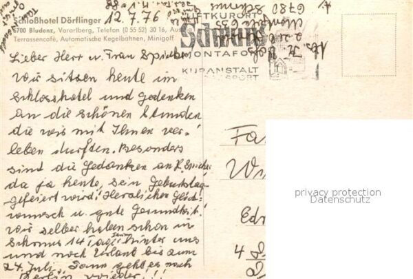 Bludenz Vorarlberg Schlosshotel Dörflinger – Bild 2
