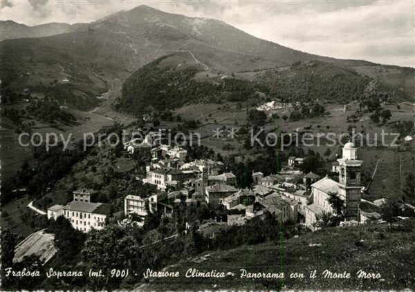 Frabosa Soprana Stazione Climatica Panorama con il Mont