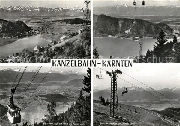 Kaernten Kanzelbahn Teilansichten