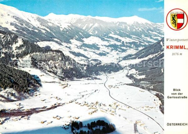 Krimml Blick von der Gerlosstrasse