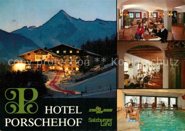 Zell See Hotel Porschehof Gasträume Hallenbad