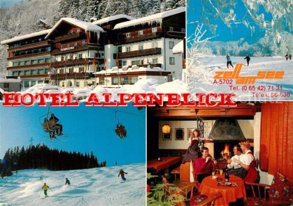 Zell See Hotel Alpenblick Gaststube Sessellift