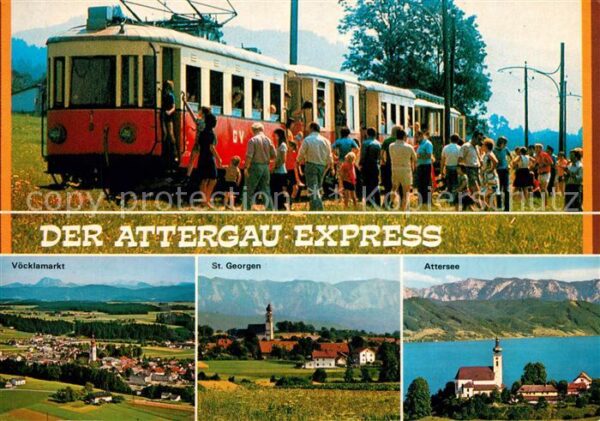 Attersee Attergau Express Vöcklemarkt St Georgen