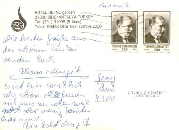 Side Antalya Hotel Defne garden – Bild 2