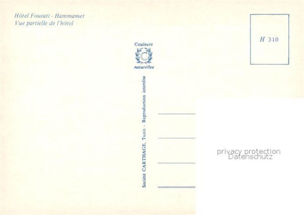 Hammamet Hotel Fourati Vue partielle – Bild 2