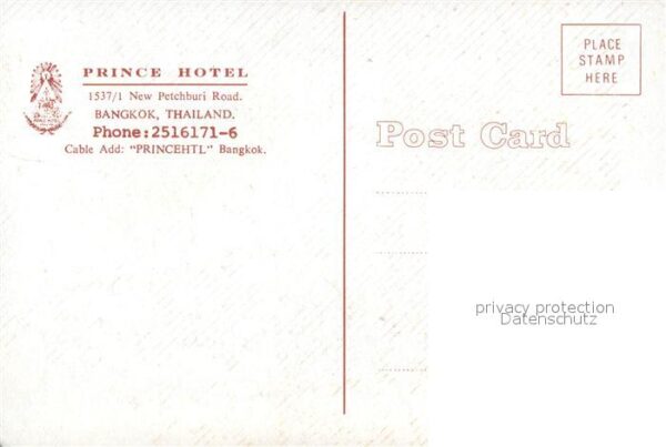 Bangkok Prince Hotel – Bild 2