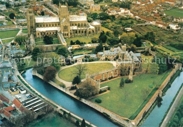 Wells St Thomas Aerial view of Wells Cathedral