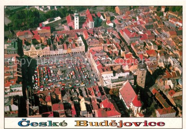 Ceske Budejovice Fliegeraufnahme